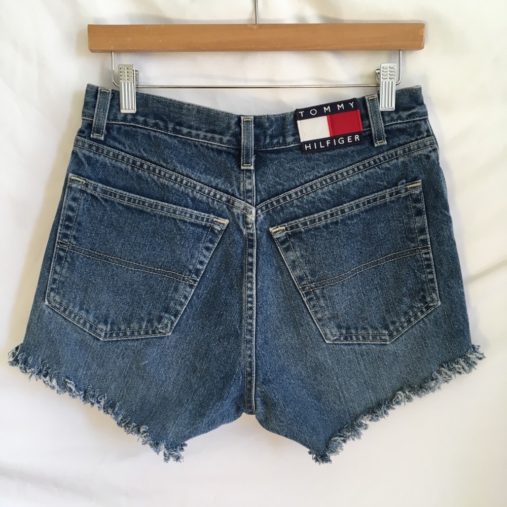 Tommy Hilfiger Medium Denim Cutoff Shorts 9
